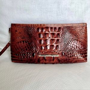 Brahmin Pecan Melbourne Clutch/Wristlet(NWOT)
